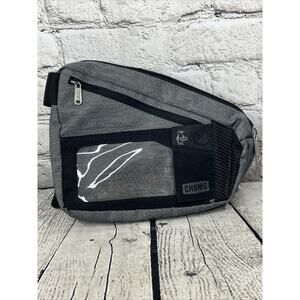 Chums Bear Necessities Sport Waist Pack Crossbody Grey/Black Phone Case Holder